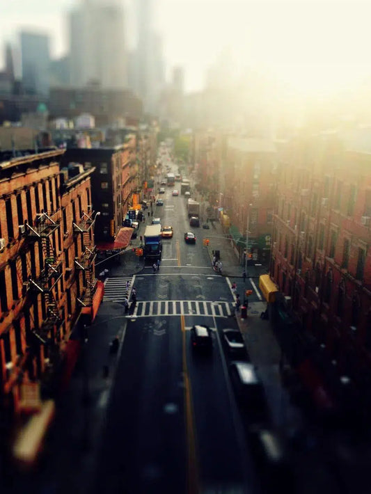 Above Chinatown - Two Bridge Street - New York City, by Vivienne Gucwa-PurePhoto