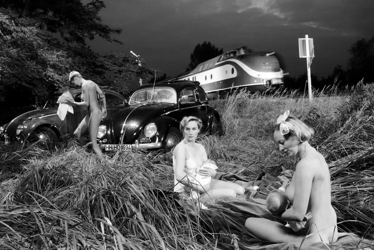 An afternoon with the babies, by Ivo Von Renner-PurePhoto