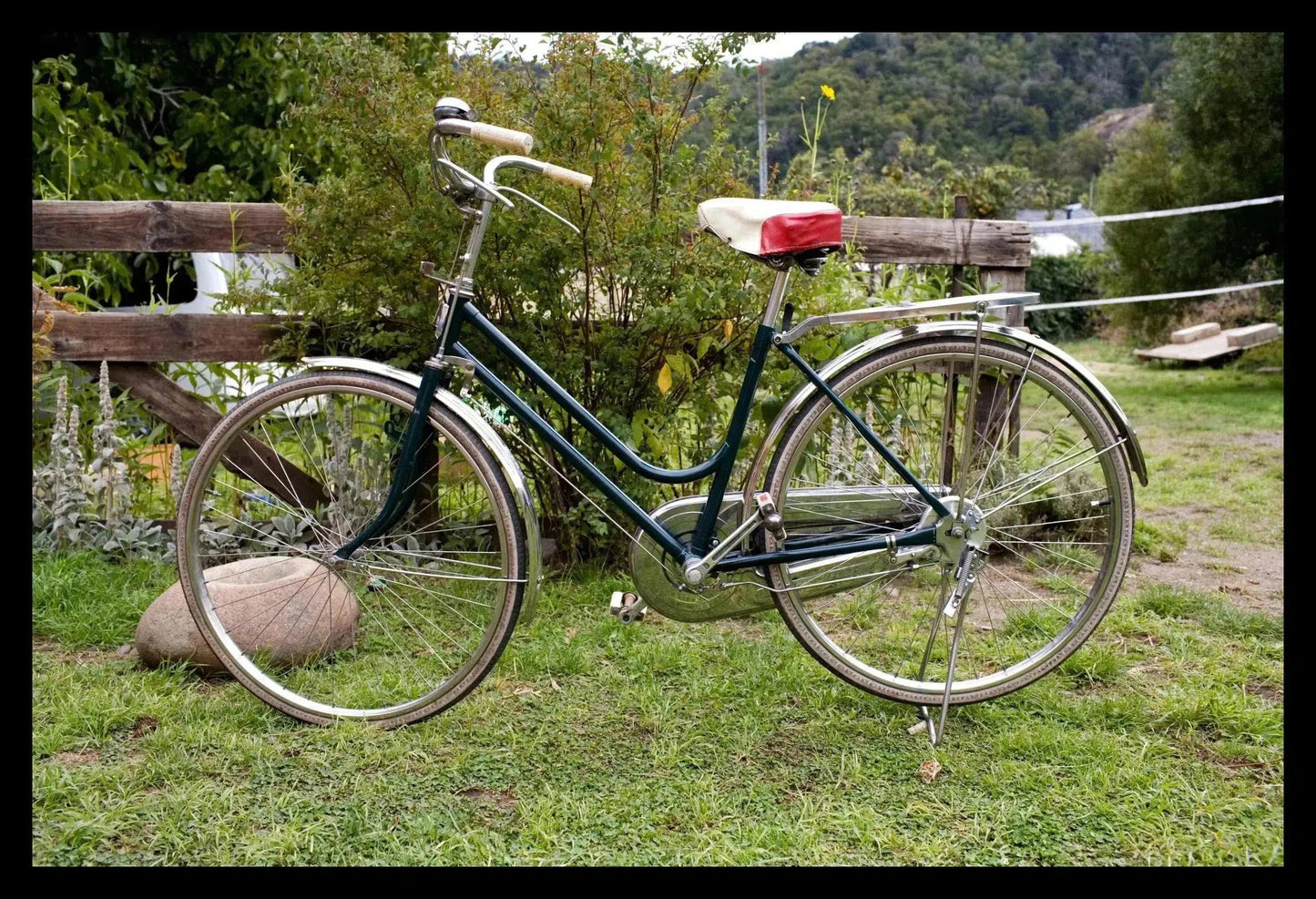 Bicycle Argentina, Framed-PurePhoto