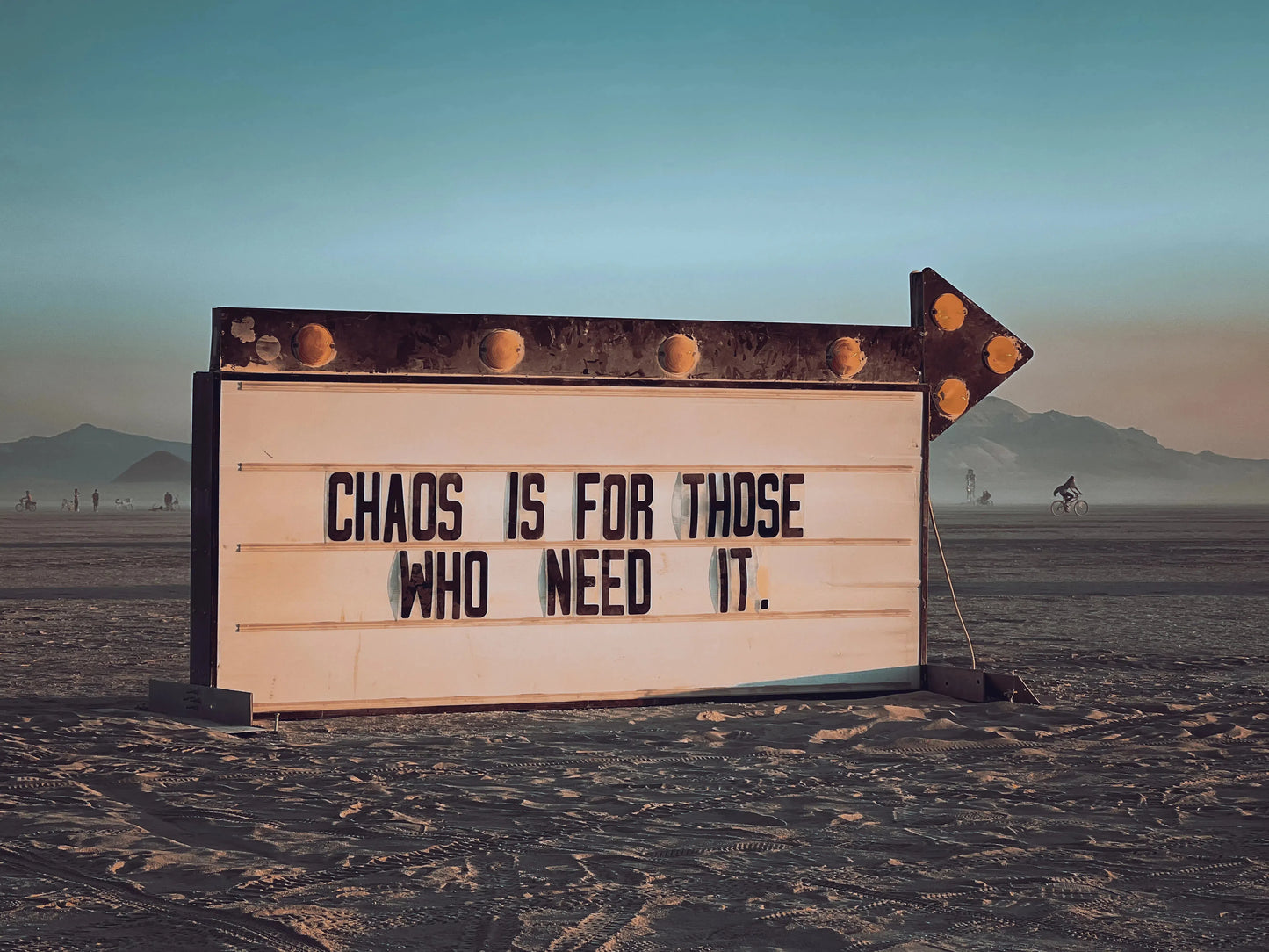 Chaos Is For Those Who Need It, by Olivia Steele-PurePhoto