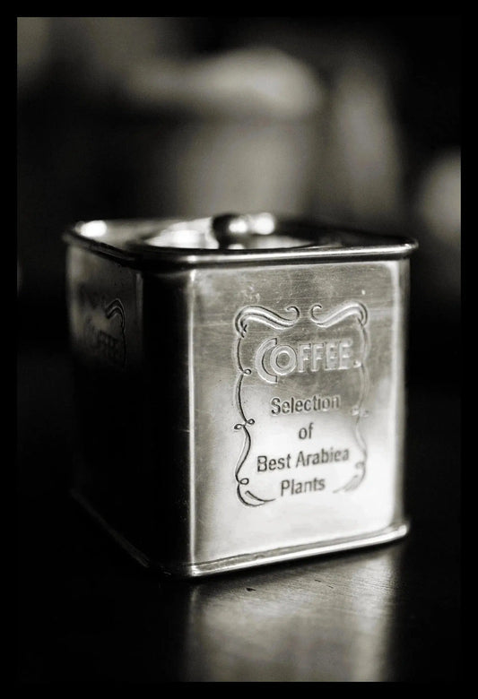 Coffee Tin, Framed-PurePhoto