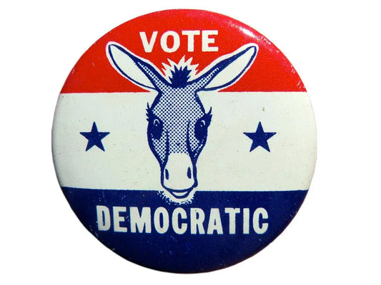 Democratic Pin #1, by Brad Beyer-PurePhoto