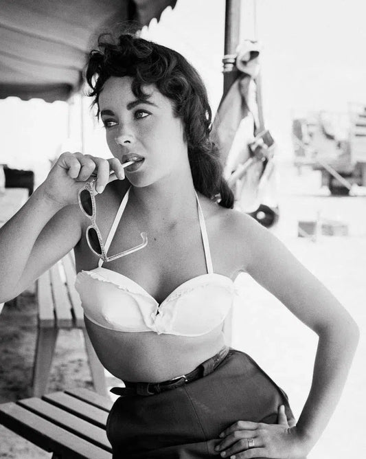 Elizabeth Taylor with Sunglasses for "Giant", from The Wild Ones collection-PurePhoto