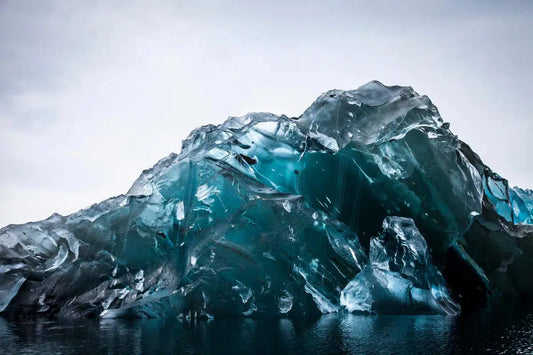 Flipped Iceberg in Antarctica 1, by Alex Cornell-PurePhoto