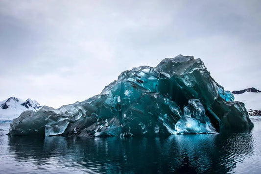 Flipped Iceberg in Antarctica 4, by Alex Cornell-PurePhoto