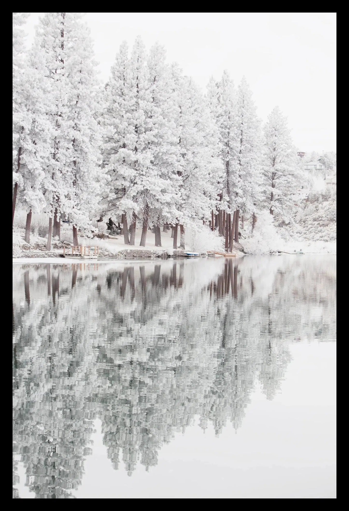 Hoar Frost V, Framed-PurePhoto