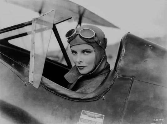 Katharine Hepburn as Pilot, from The Wild Ones collection-PurePhoto