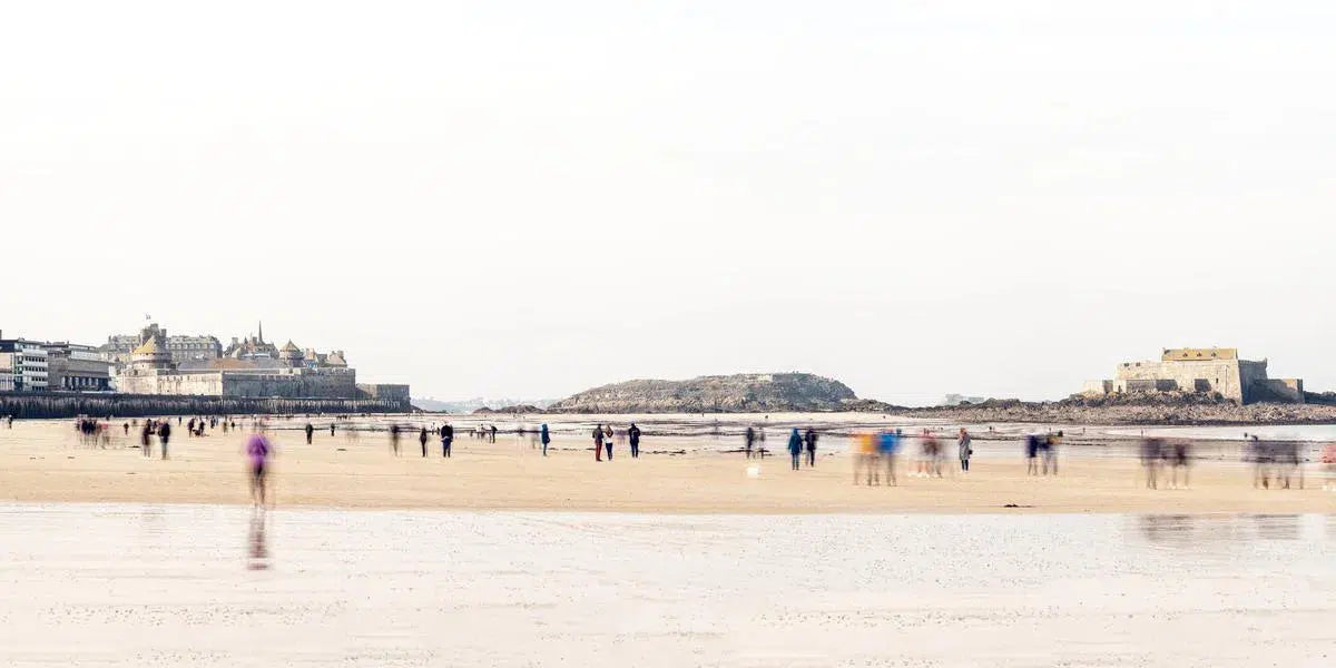 Low Tide - Saint Malo, France, by Steven Castro-PurePhoto