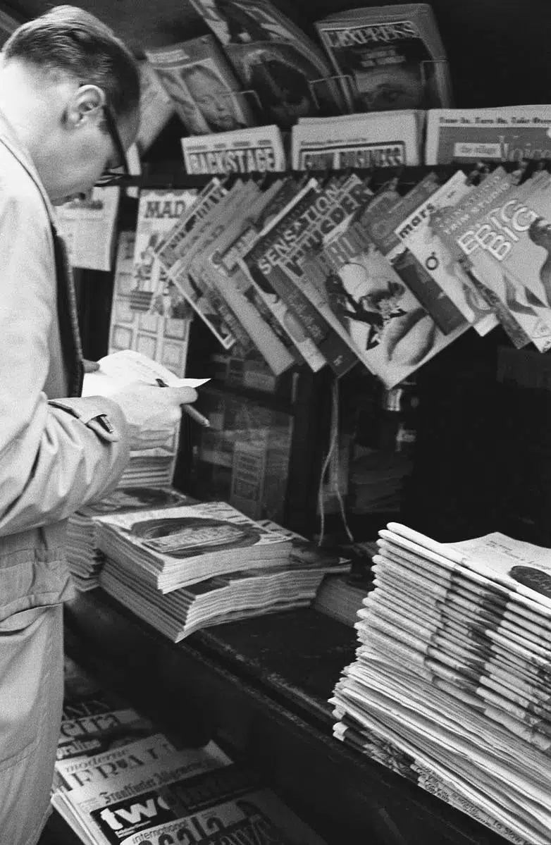 News Stand, by Raymond Martinot-PurePhoto