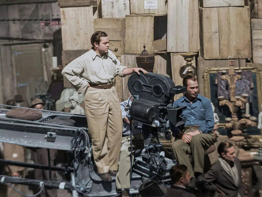 Orson Welles filming Citizen Kane, from The Wild Ones collection-PurePhoto