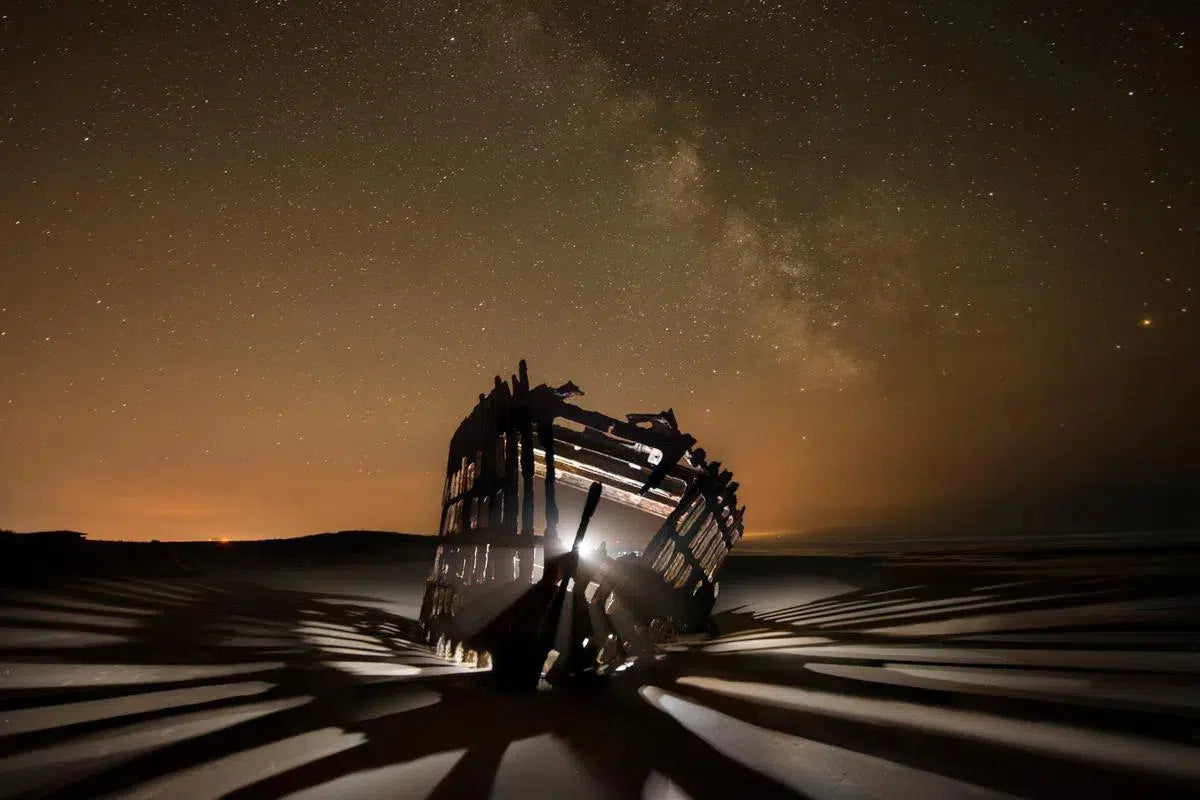 Remains of the Peter Iredale #1, by Garret Suhrie-PurePhoto