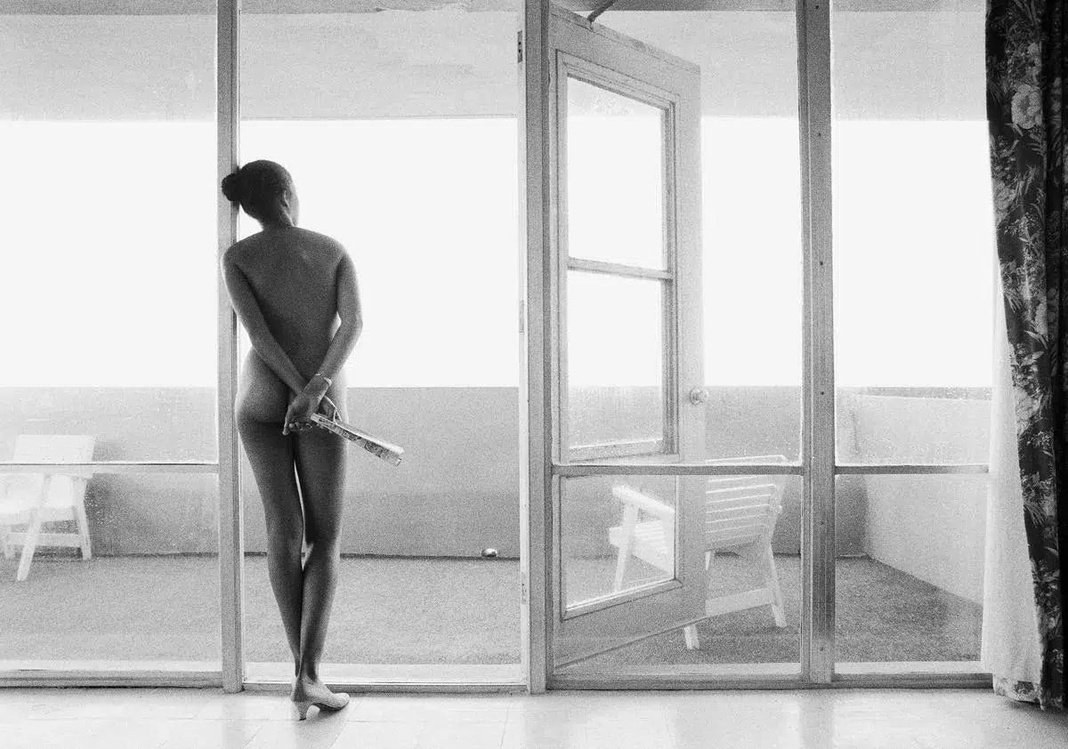 Sandra at Eden Rock #701, Miami 1982, by Ivo Von Renner-PurePhoto