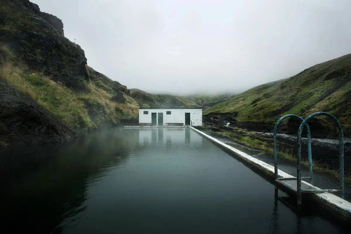 Seljavallalaug, by Mike Kelley-PurePhoto