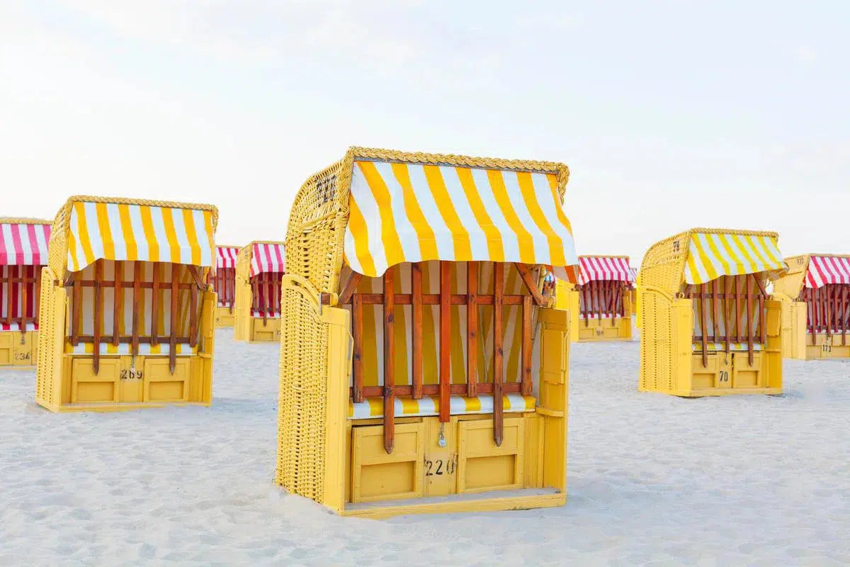 Strandkorbe IV, by Leo Caillard-PurePhoto