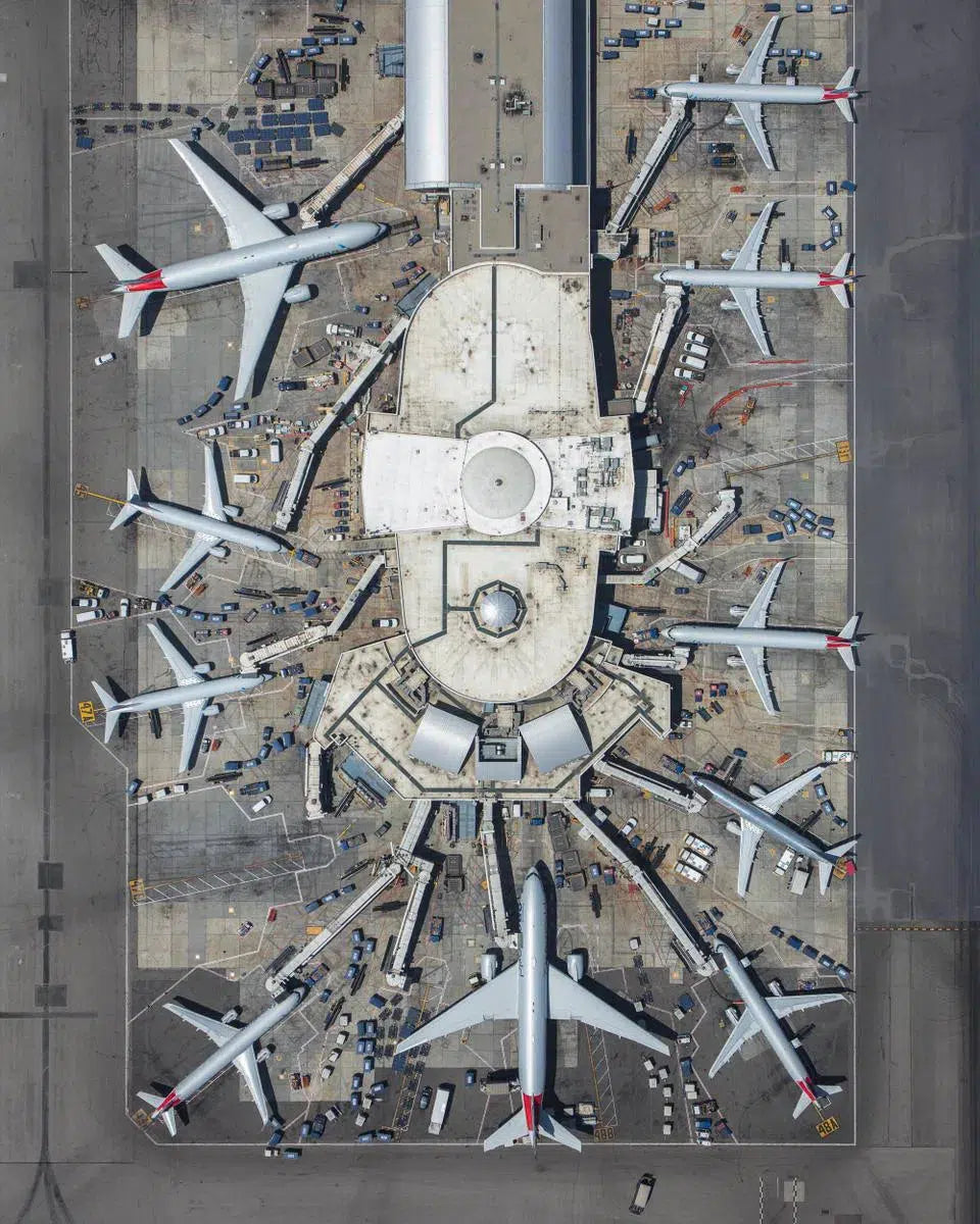 Terminal 4, LAX, by Mike Kelley-PurePhoto