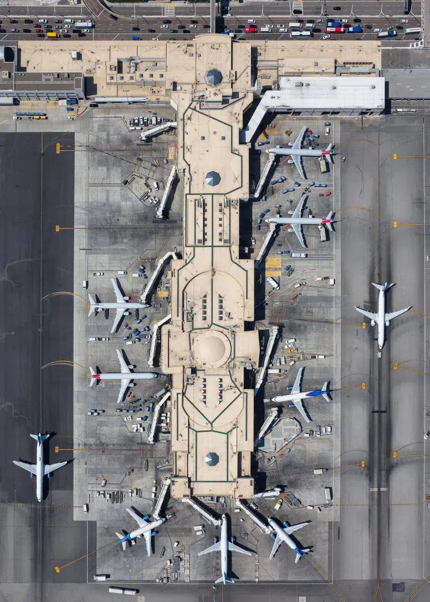 Terminal 5, LAX, by Mike Kelley-PurePhoto