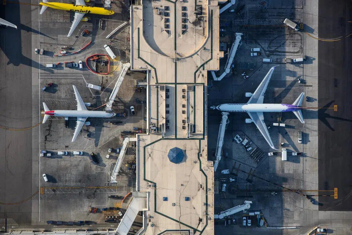 Terminal 6 Detail, LAX, by Mike Kelley-PurePhoto