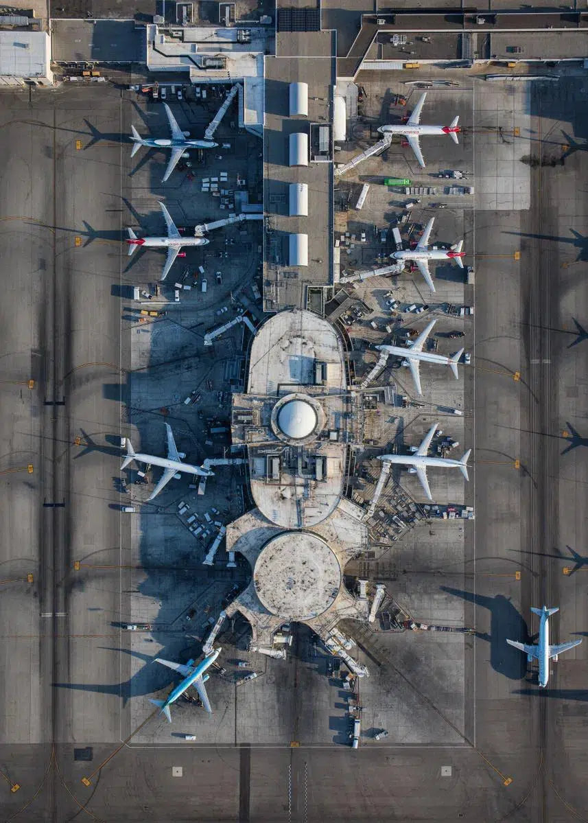 Terminal 6, LAX, by Mike Kelley-PurePhoto