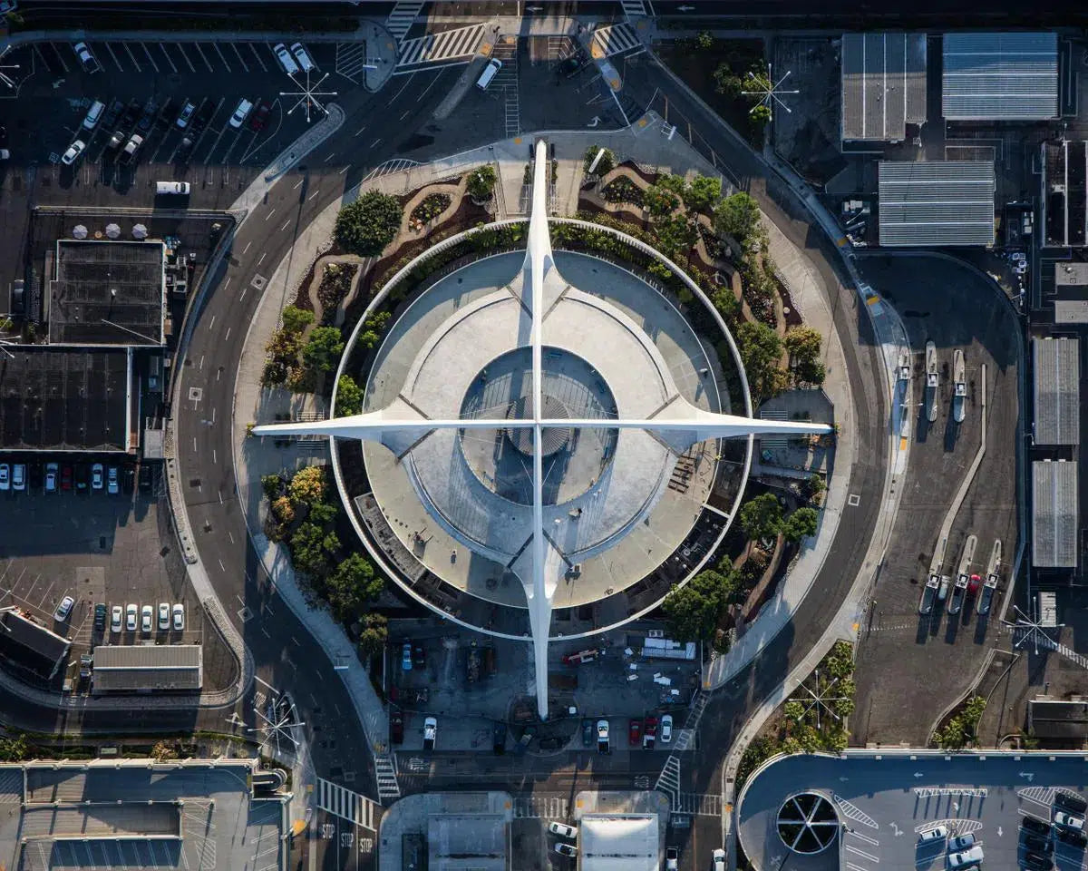 Theme Building II, LAX, by Mike Kelley-PurePhoto