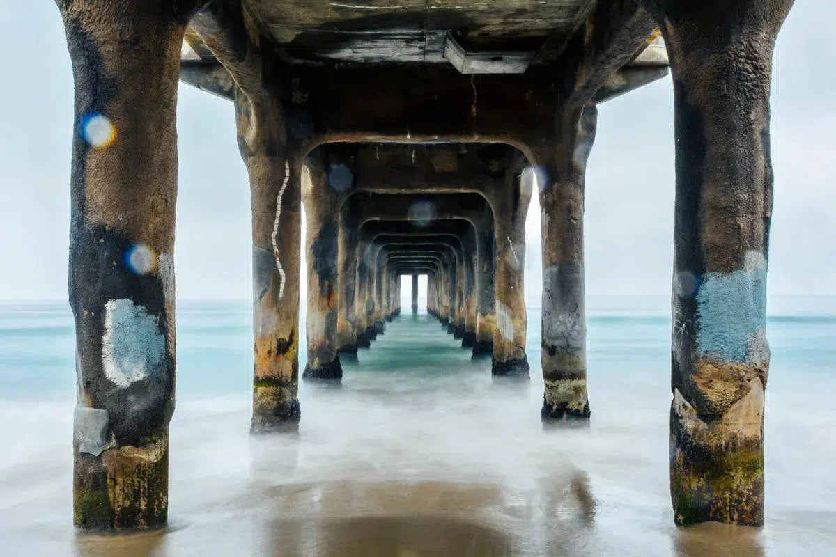 Under the Pier, by Mike Valdez-PurePhoto