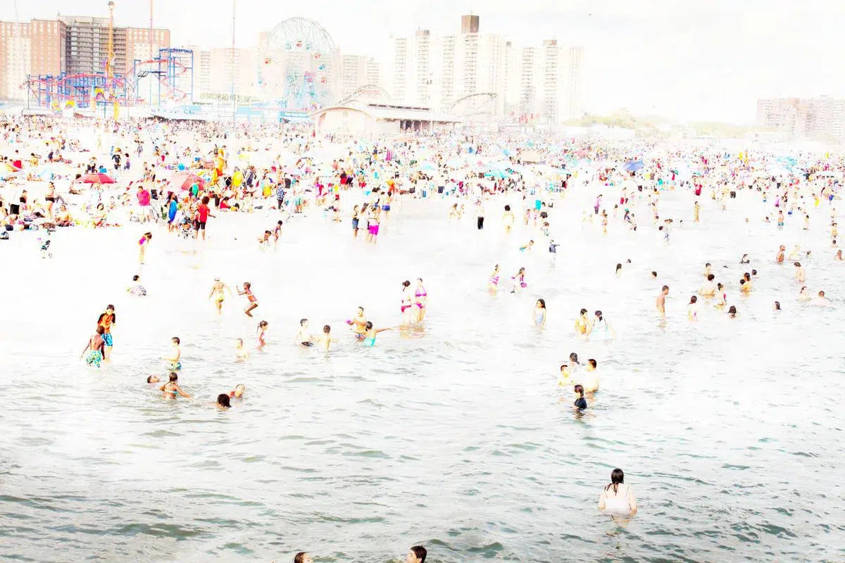 Silver Beach Coney Island, by Mina Teslaru