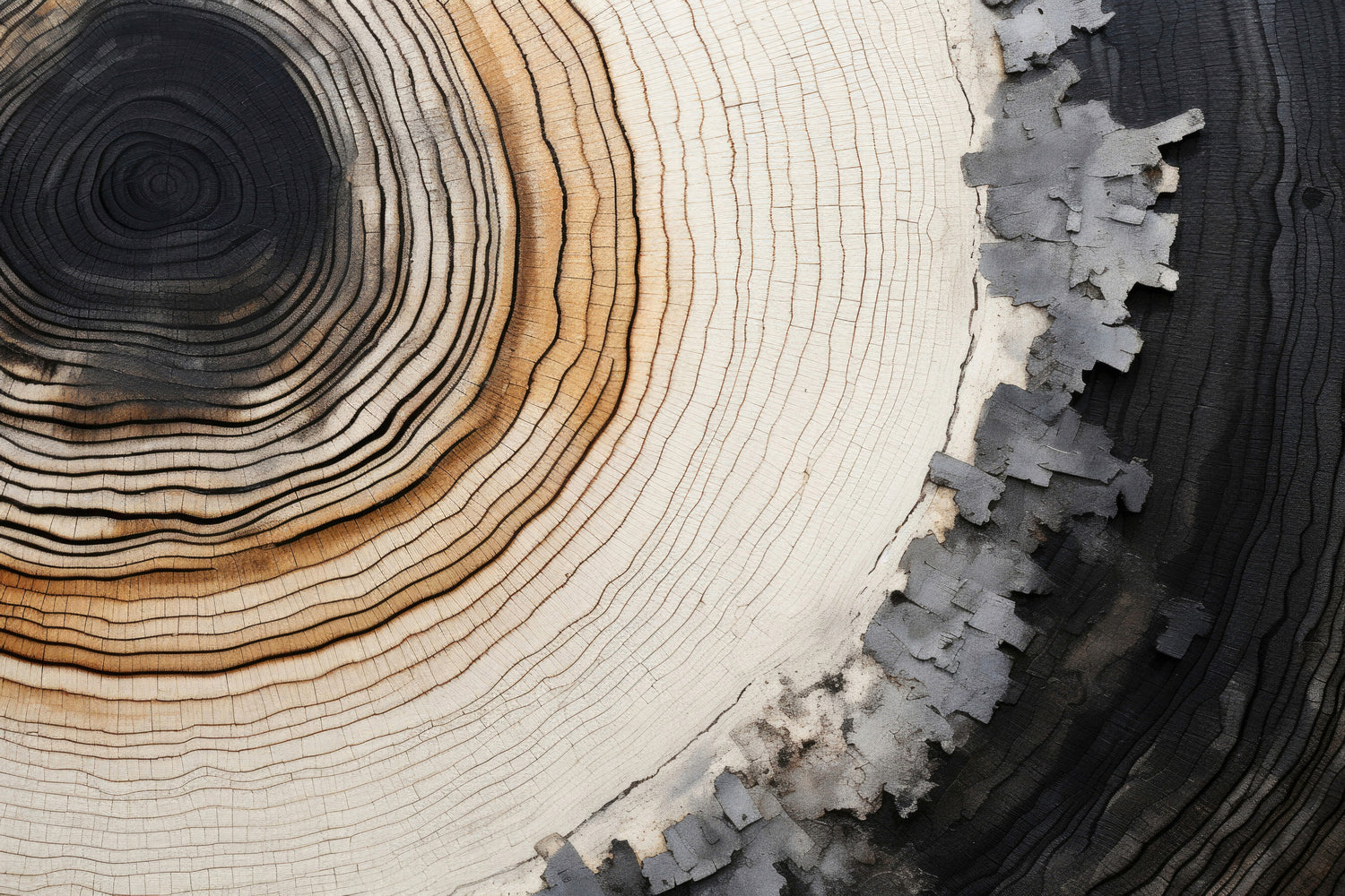 Tree Ring / Wood Cut Series