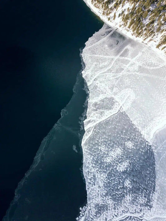 A Freezing Lake, by Joel Lavold-PurePhoto