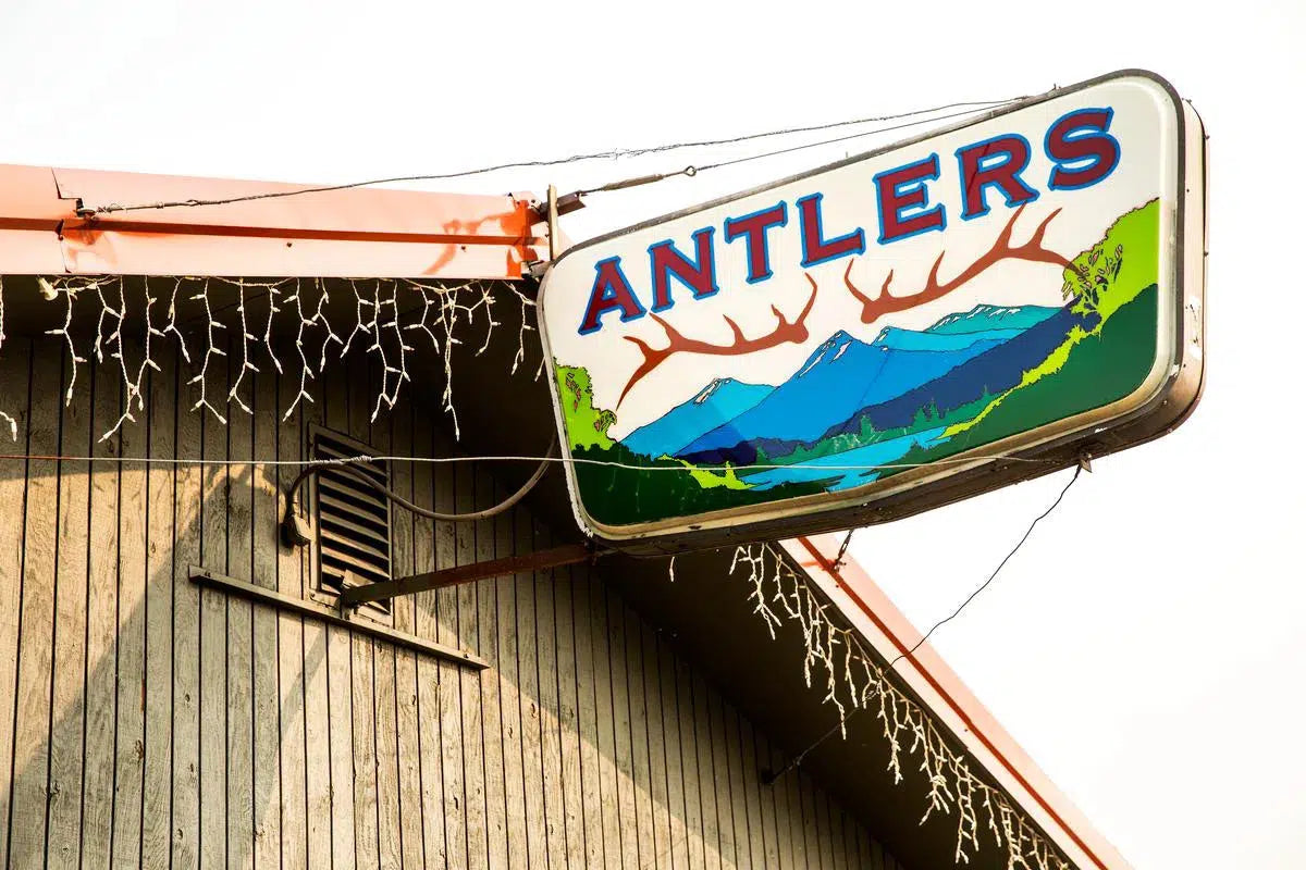 Antlers Bar, Big Timber, MT, by Tom Fowlks-PurePhoto