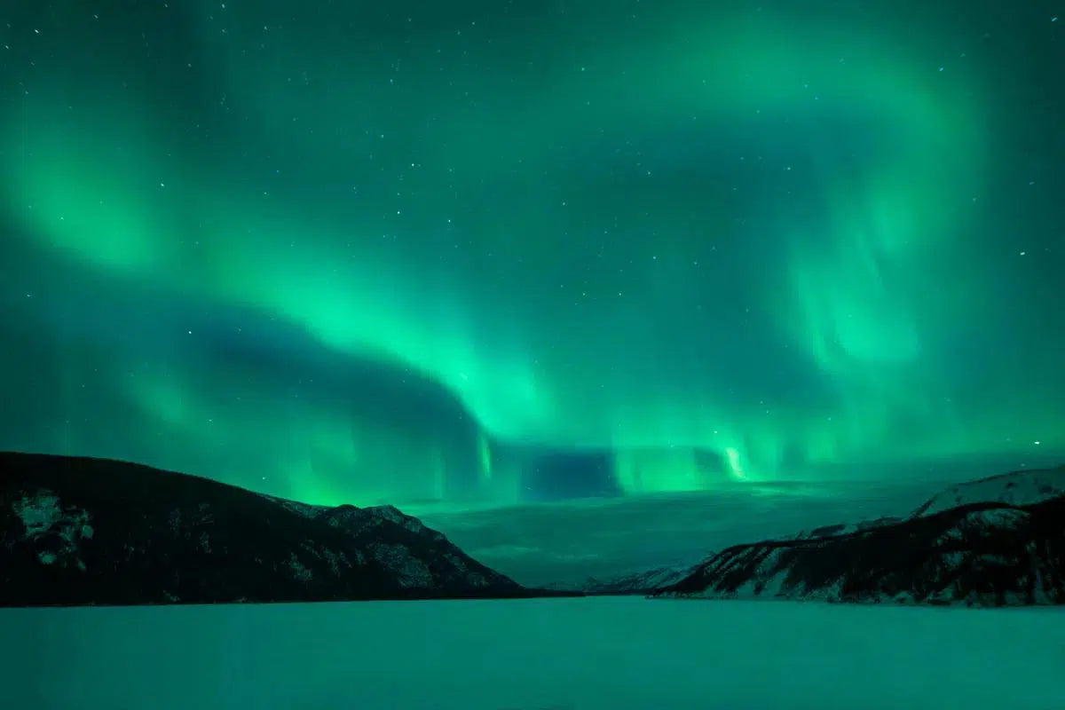 Auroras in the Northern Rockies, by Garret Suhrie-PurePhoto