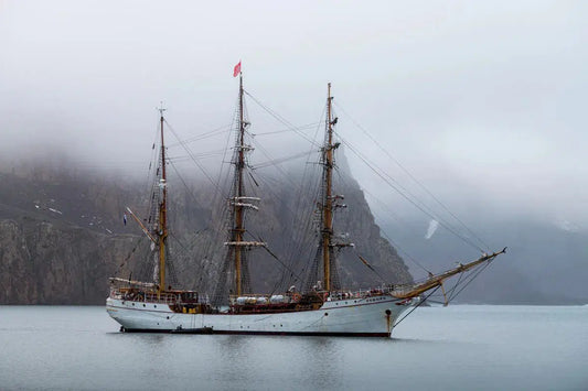 Bark Europa Sailing Ship – Antarctica, by Jan Erik Waider-PurePhoto