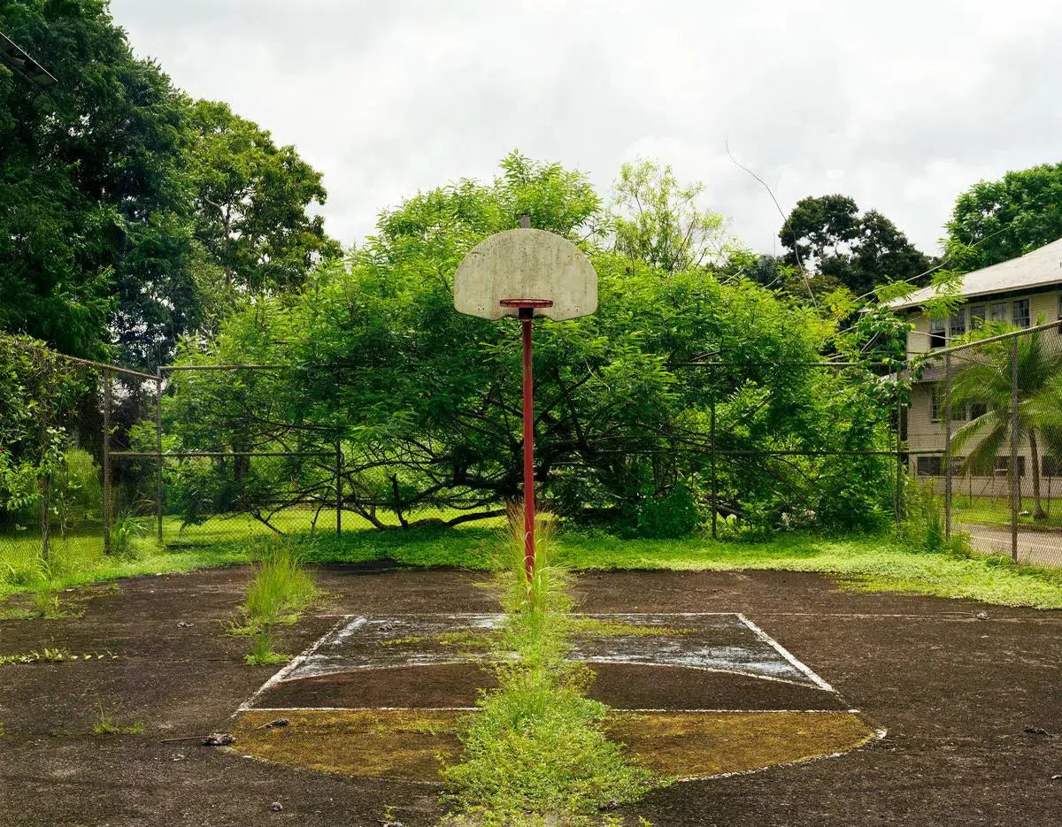 Basketball Court, by Tom Fowlks-PurePhoto