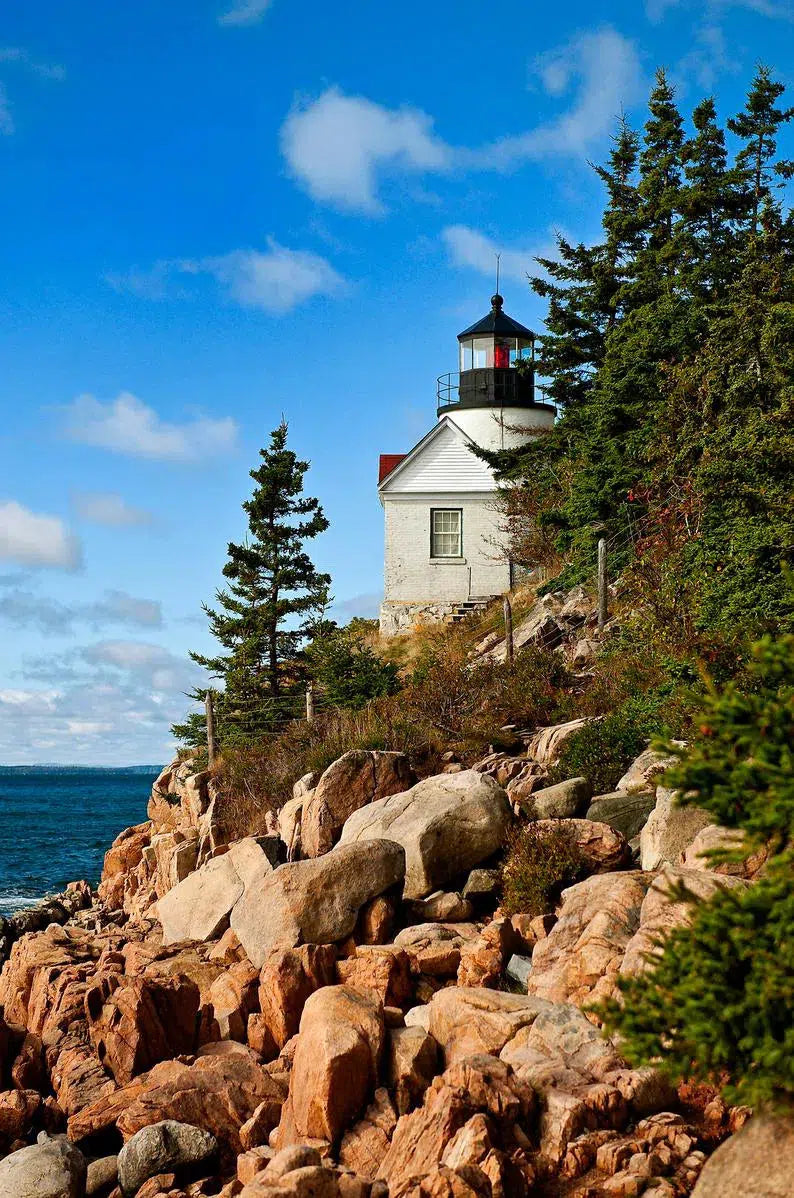 Bass Harbor Lighthouse, Maine, by John Greim-PurePhoto