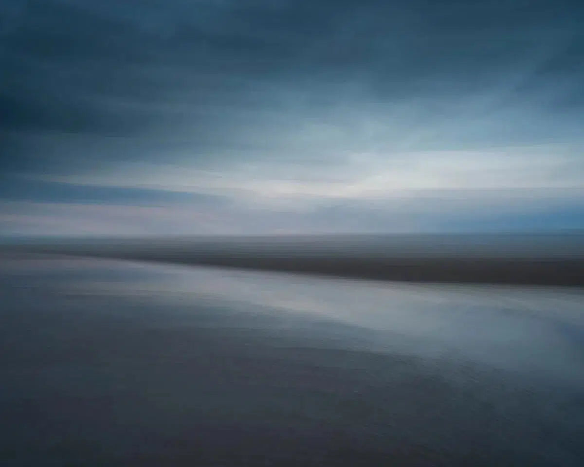 Beach in Blue, by Robert Canis-PurePhoto