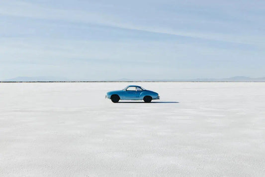 Blue Karmann Ghia #1, by Paul Edmondson-PurePhoto