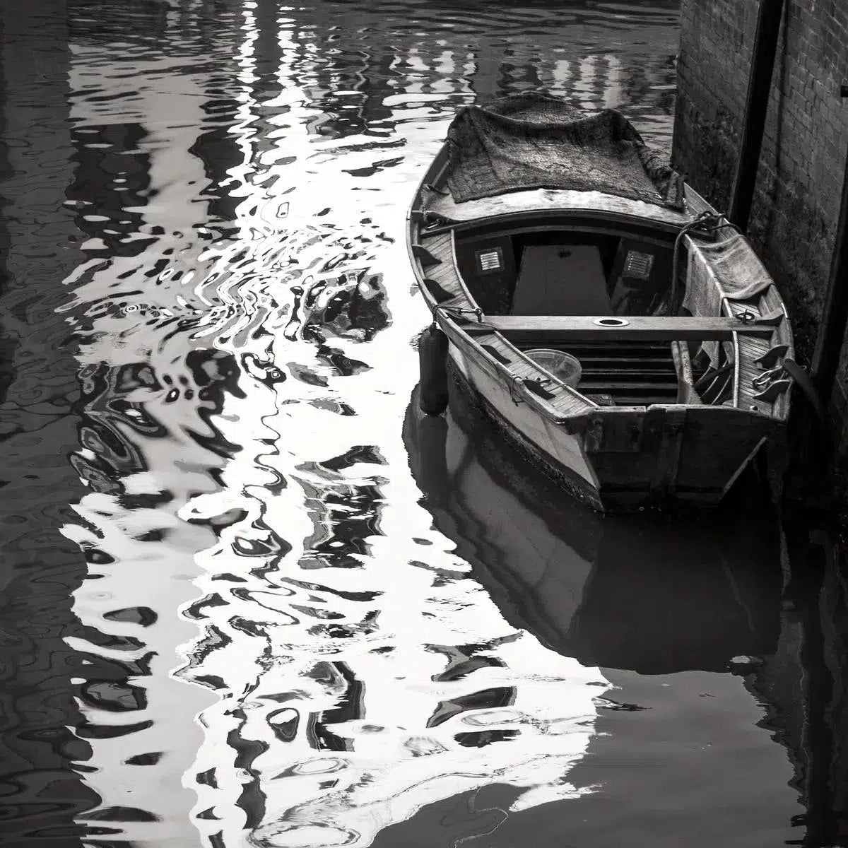 Boats & Reflections, Venice, by Jonathan Chritchley-PurePhoto