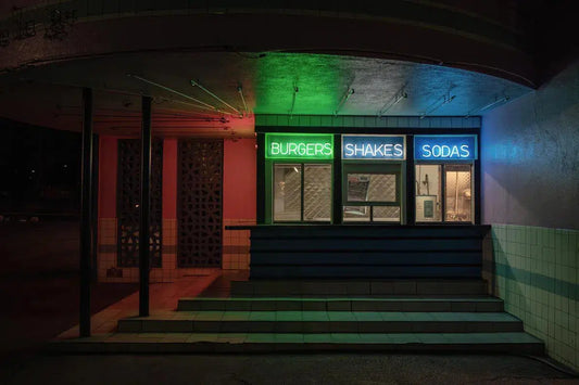 Burgers Shakes Sodas, by Joel Lavold-PurePhoto
