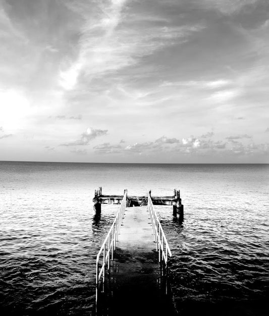 Dock, St. George's Harbor, Bermuda, by Aaron Delesie-PurePhoto