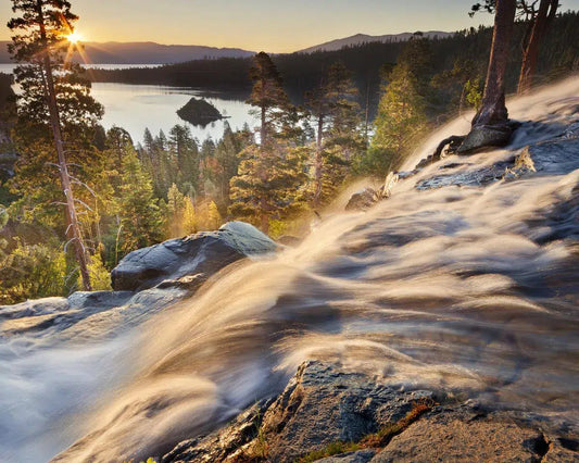 Eagle Falls Sunrise, by Steven Castro-PurePhoto