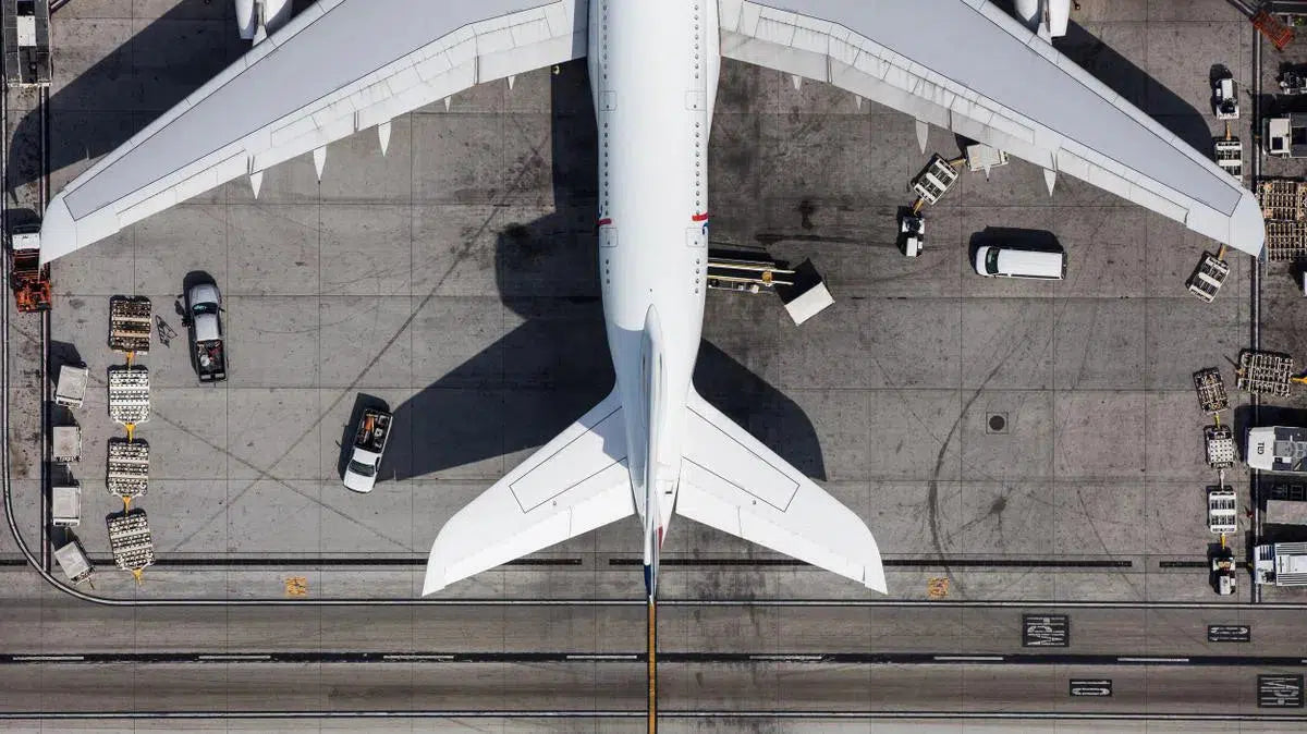 Empennage, LAX, by Mike Kelley-PurePhoto