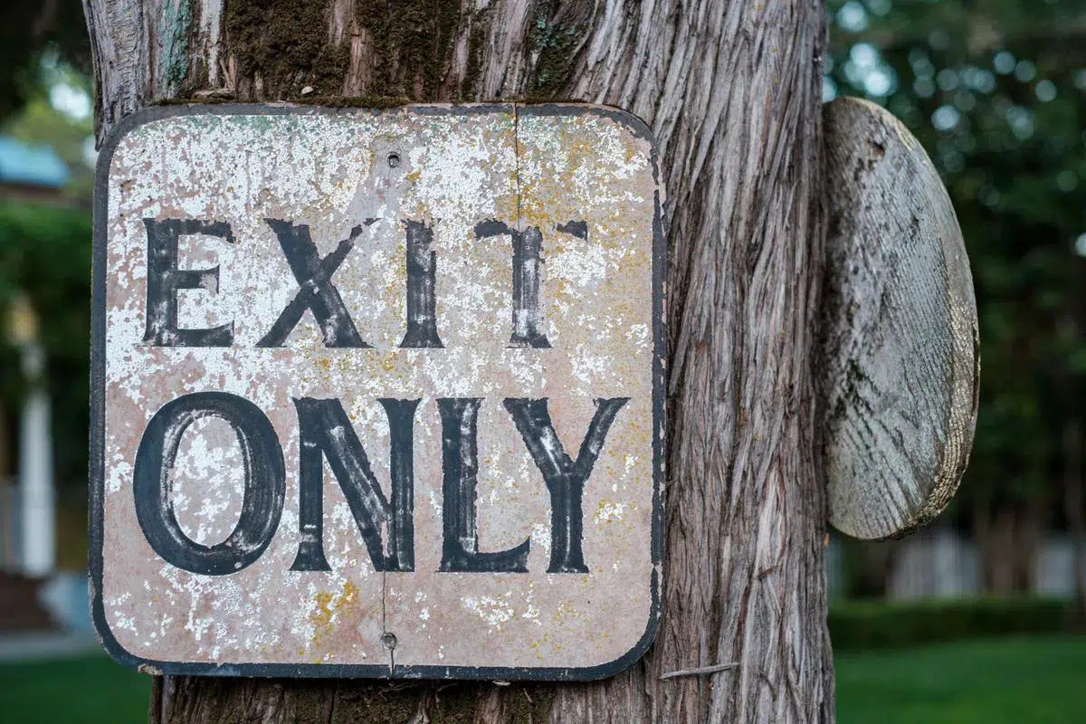 Exit Only, by Jeremy Brooks-PurePhoto