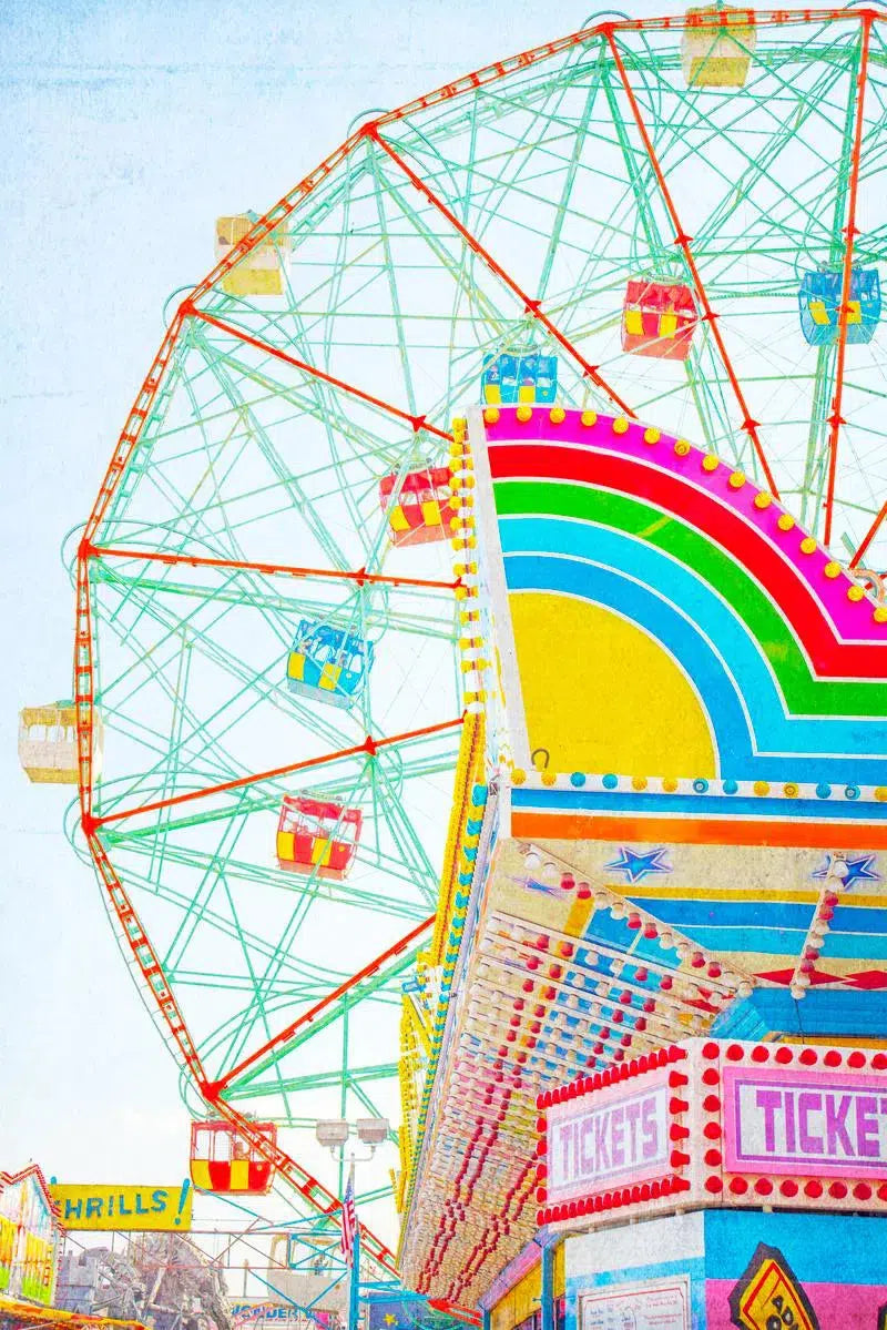 Ferris Wheel Thrills, by Mina Teslaru-PurePhoto