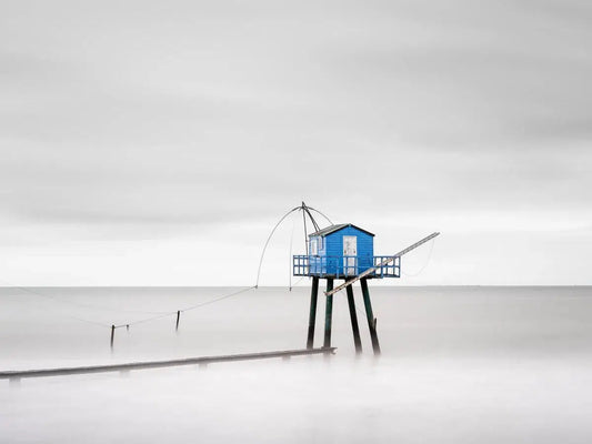 Fishing Hut Study 1, Saint-Michel-Chef, France, by Steven Castro-PurePhoto