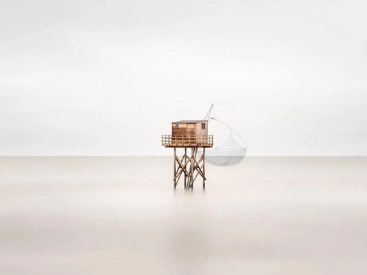 Fishing Hut Study 4, Saint-Michel-Chef, France, by Steven Castro-PurePhoto