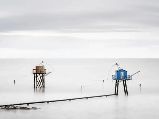 Fishing Hut Study 6, Saint-Michel-Chef, France, by Steven Castro-PurePhoto