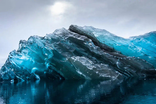 Flipped Iceberg in Antarctica 3, by Alex Cornell-PurePhoto
