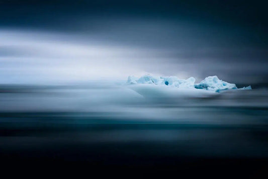 Frozen Movement – Jökulsárlón Glacier Lagoon, Iceland, by Jan Erik Waider-PurePhoto