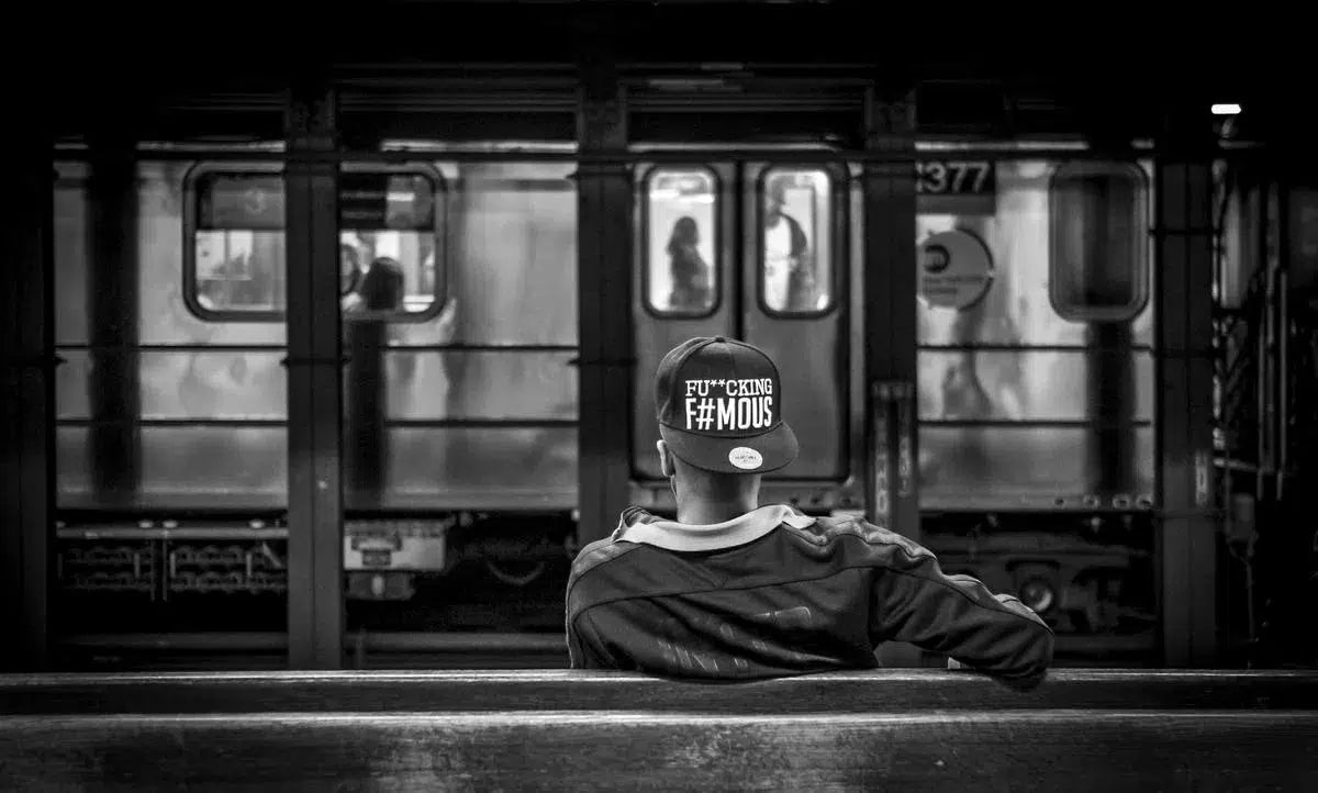 Fukn Famous, NYC Subway, by J S Cela-PurePhoto