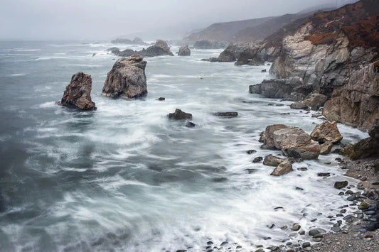 Garrapata Sea Stacks - Big Sur, by Steven Castro-PurePhoto