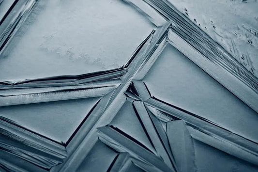 Geometry of Ice I – Lake Eibsee, Germany, by Jan Erik Waider-PurePhoto