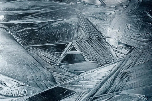 Geometry of Ice II – Lake Eibsee, Germany, by Jan Erik Waider-PurePhoto